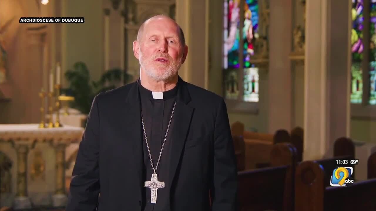 Archbishop of Dubuque announces plan to merge parishes, impacting weekend mass
