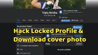 Download any locked profile cover photo  [ Educational Purpose Video ] screenshot 3
