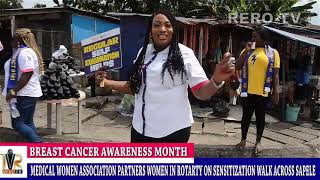 Breast Cancer Women In Rotary Collaborates With Medical Women On Sensitization Walk In Sapele