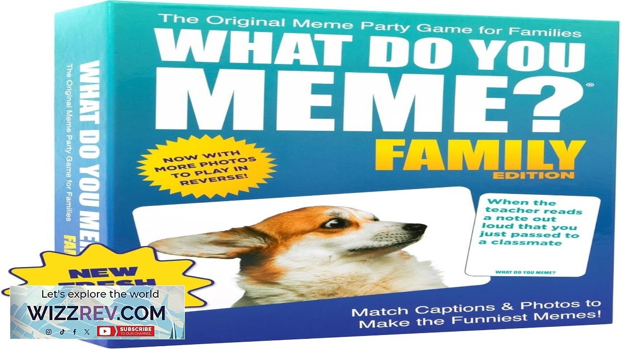 ЧТО ТЫ ДЕЛАЕШЬ? Семейное издание от Relatable Family Games for Kids