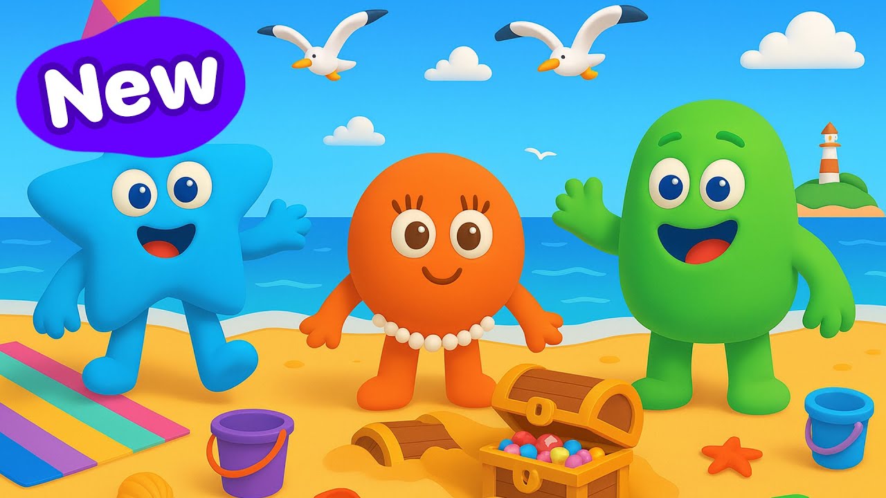Koobi’s Beach Adventure! 🏖 Nursery Rhymes & Kids Songs