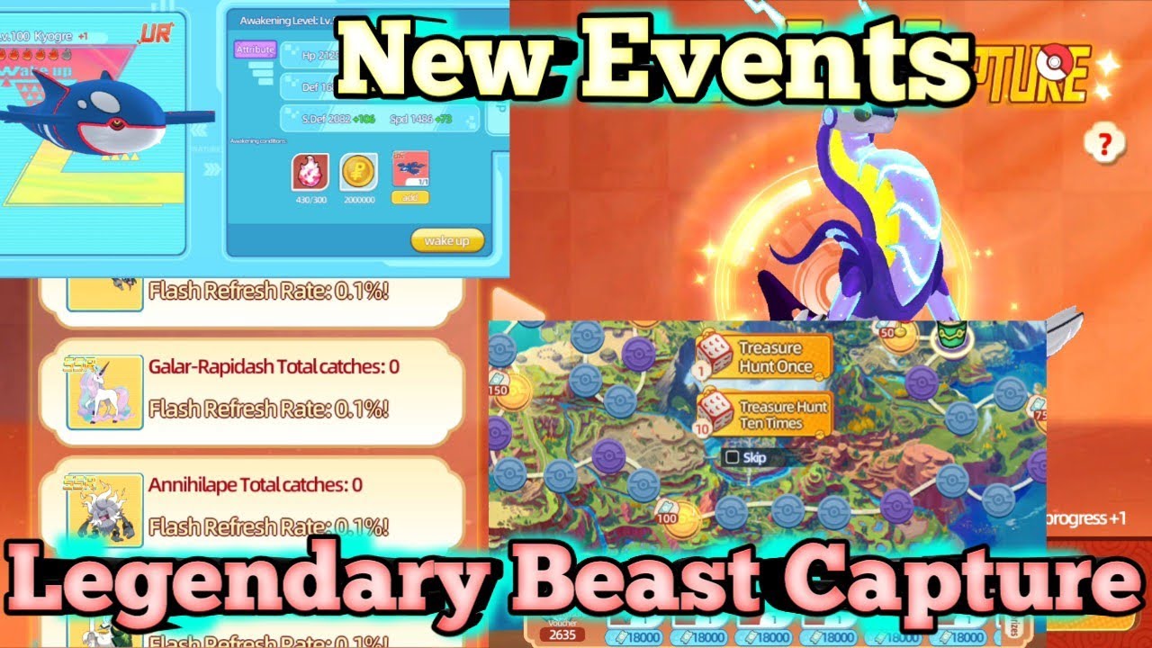 Hidden Pokemon Game! Legendary Beast capture is here! Get shiny SSR! |Ultra Era Pet| |Poke Explorer|