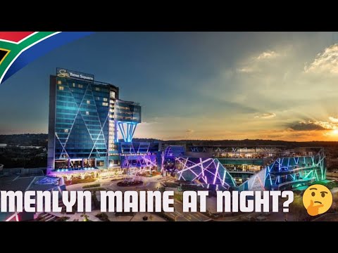 🇿🇦Re-Discover The Menlyn Maine Precinct At Night ️ - YouTube