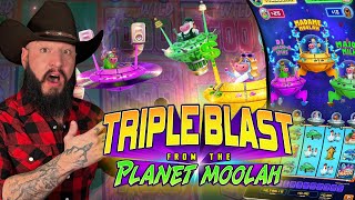 INSANE BONUS lands a JACKPOT! 😱 All New Triple Blast from the Planet Moolah! 🎰 screenshot 2