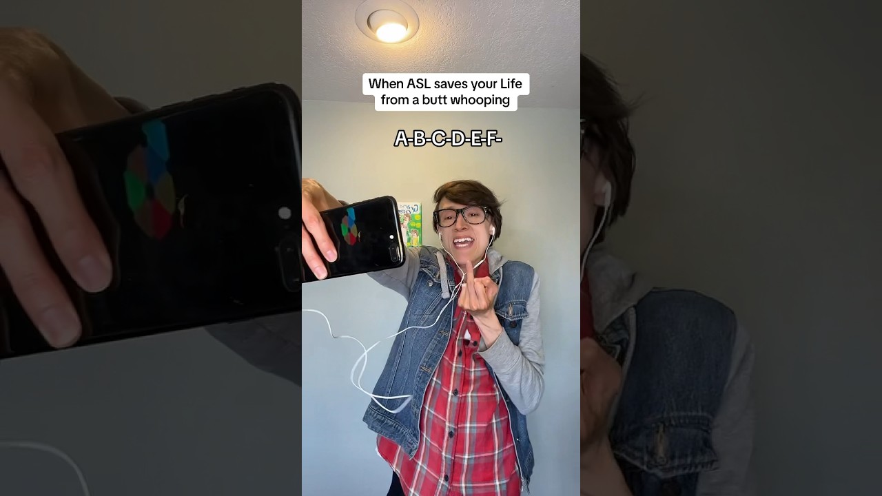 POV: ASL Saves Your LiFE 😂💀 