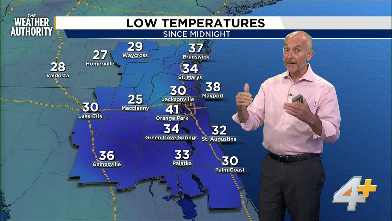 Chief Meteorologist Richard Nunn talks continued stretch of low, early morning temps