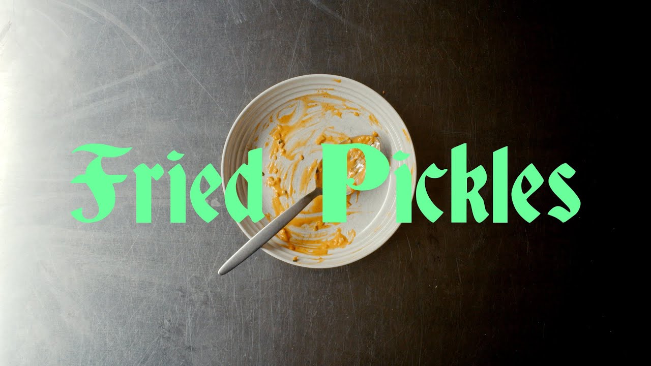 Fried Pickles and a Good Sandwich - Another Day In Paradise.