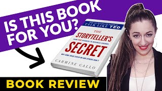 The Storyteller's Secret Book Review by Carmine Gallo: Summary, Who It's For & Opinion 📚📖