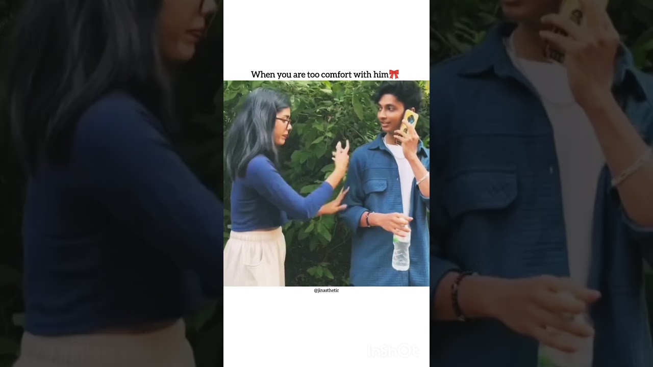 When you are too comfort with him 🎀