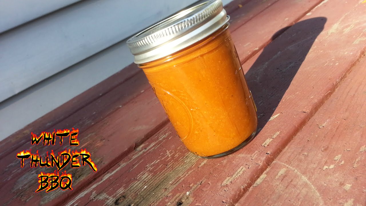 Candied Jalapeno Apple Barbecue Sauce Recipe How to make a homemade