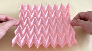 Origami Herringbone Tessellation | Decoration