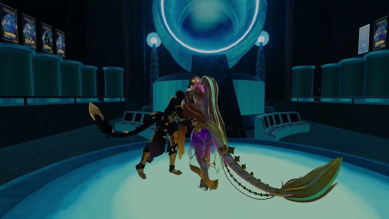 Pinelink and Baset - Forbidden Fruit[Vrchat Dance Duo]