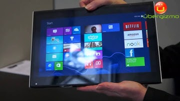 Intel Ultrabook Reference Design with Haswell - CeBIT-2013