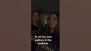Literally To All The Slow Walkers 