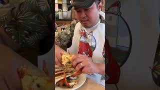 Eat all you can Lobster, How many can you eat⁉️ #shorts #short #shortvideo #viral #lobster #buffet