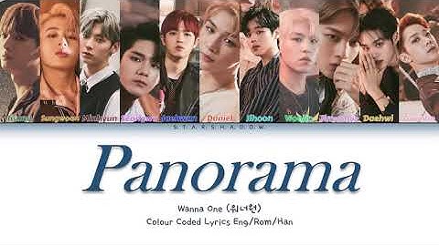 [AI COVER] How would Wanna One (워너원) sing Panorama by IZ*ONE (아이즈원) || Color Coded Lyrics