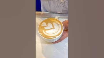 Latte Art For Beginners: How To Pour Heart classic latta art #barista #latteart #coffee #tulip #art