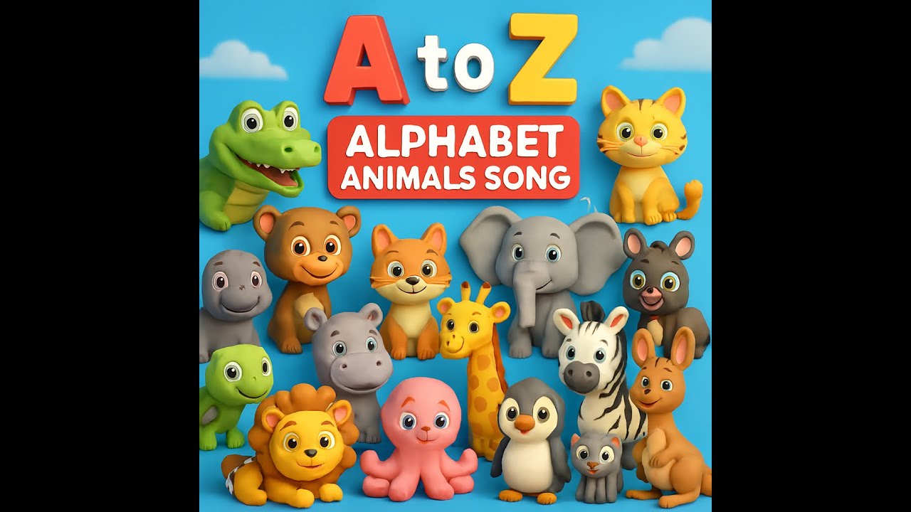 ABC Alphabet Animal Song 🦁🐘 | Learn A to Z with Animals | Kids Learning Video | A to Z Animals Rhyme