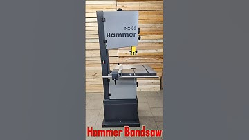New Bandsaw / Neue Bandsäge  / Новая Ленточная Пила /// HAMMER N2-35