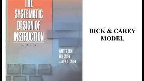 Kemp and Dick _ Carey Instructional Design Overview