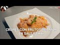 Crepes con Frutos del Mar en Salsa Thai #RecetasNM