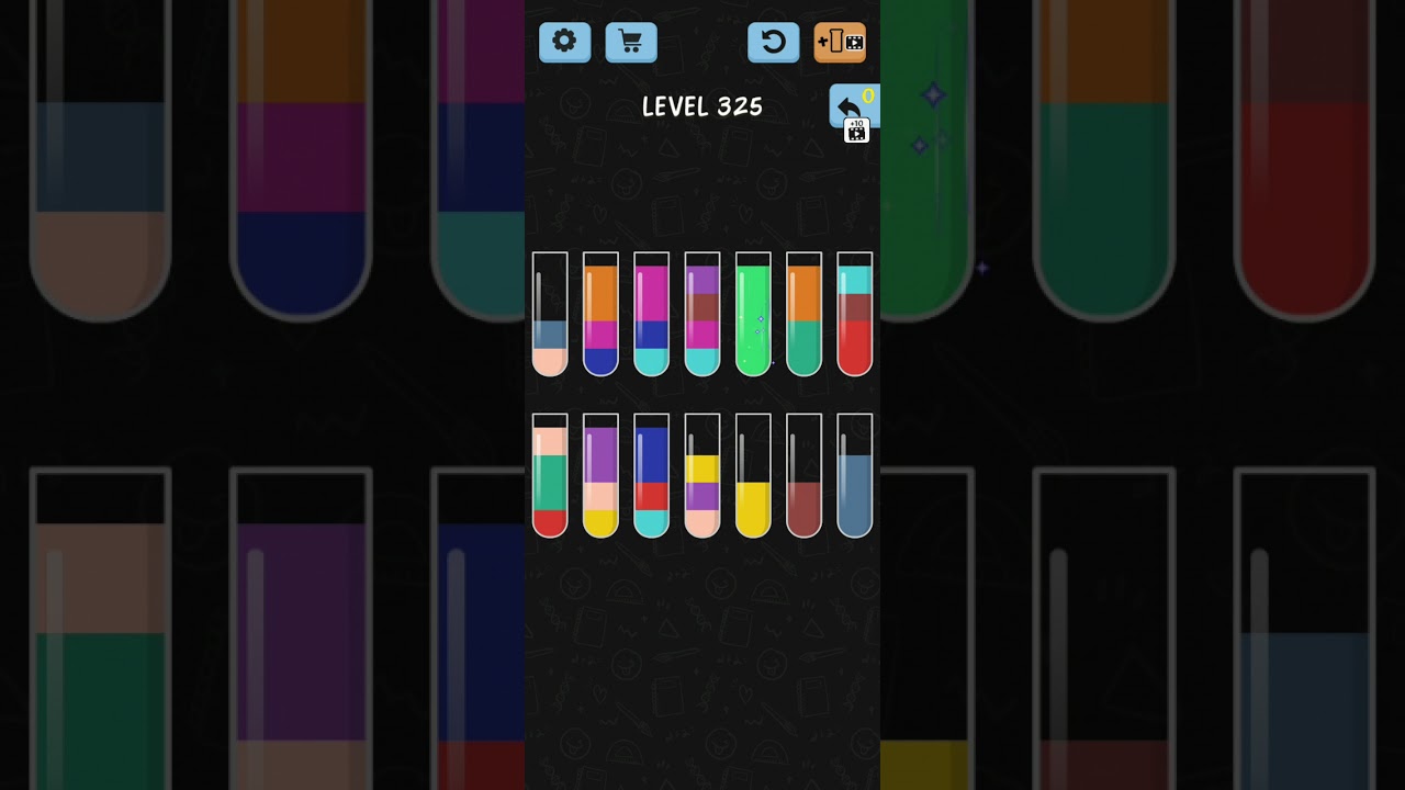 water color sort level 325