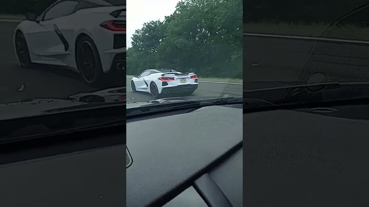 C8 CORVETTE WITH CARBON FIBER ROOF
