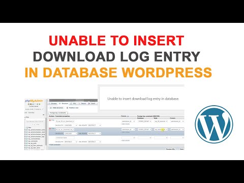 WooCommerce Error: Unable to insert download log entry in database