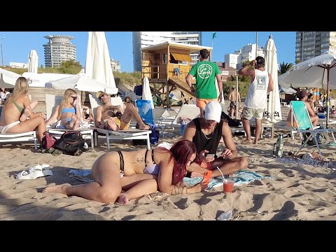 Punta del Este URUGUAY at the BEACH 4k video