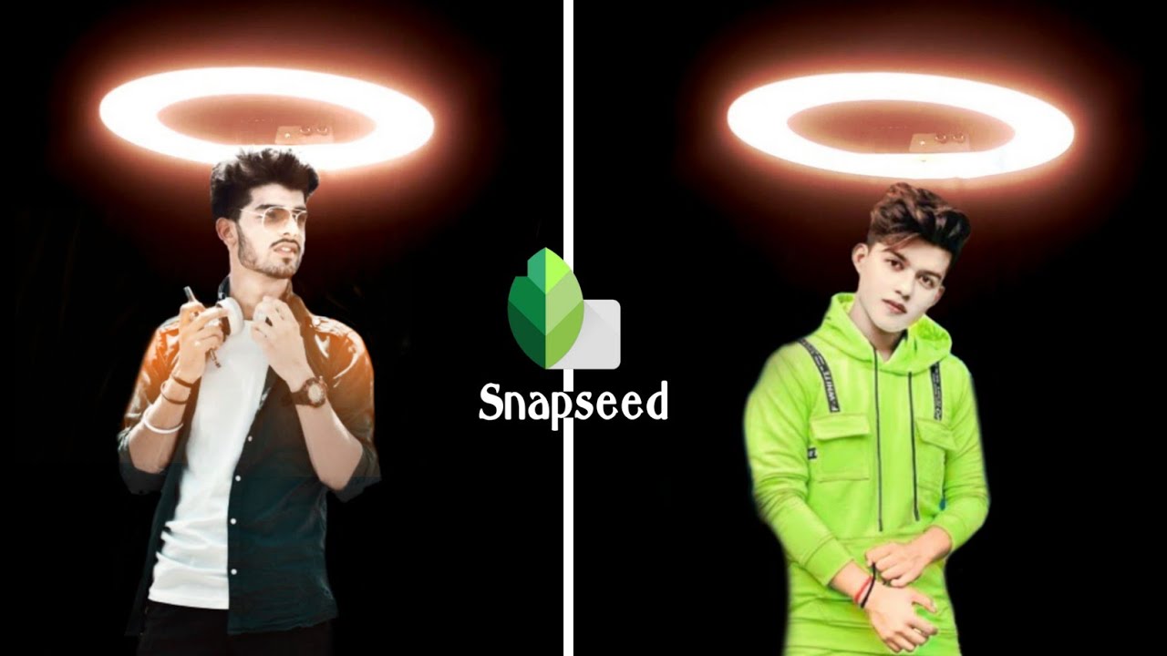 ring light photo editing snapseed | new dark tone photo editing