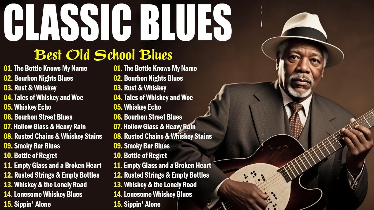 Whiskey Blues Music -BEST OLD SCHOOL BLUES MUSIC ALL TIME - Beautiful Relaxing Blues Songs [ Album ]