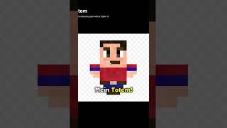Minecraft Totem Skin so einfach bekommen? #minecraft #minecraftshorts #minecrafttipsandtricks