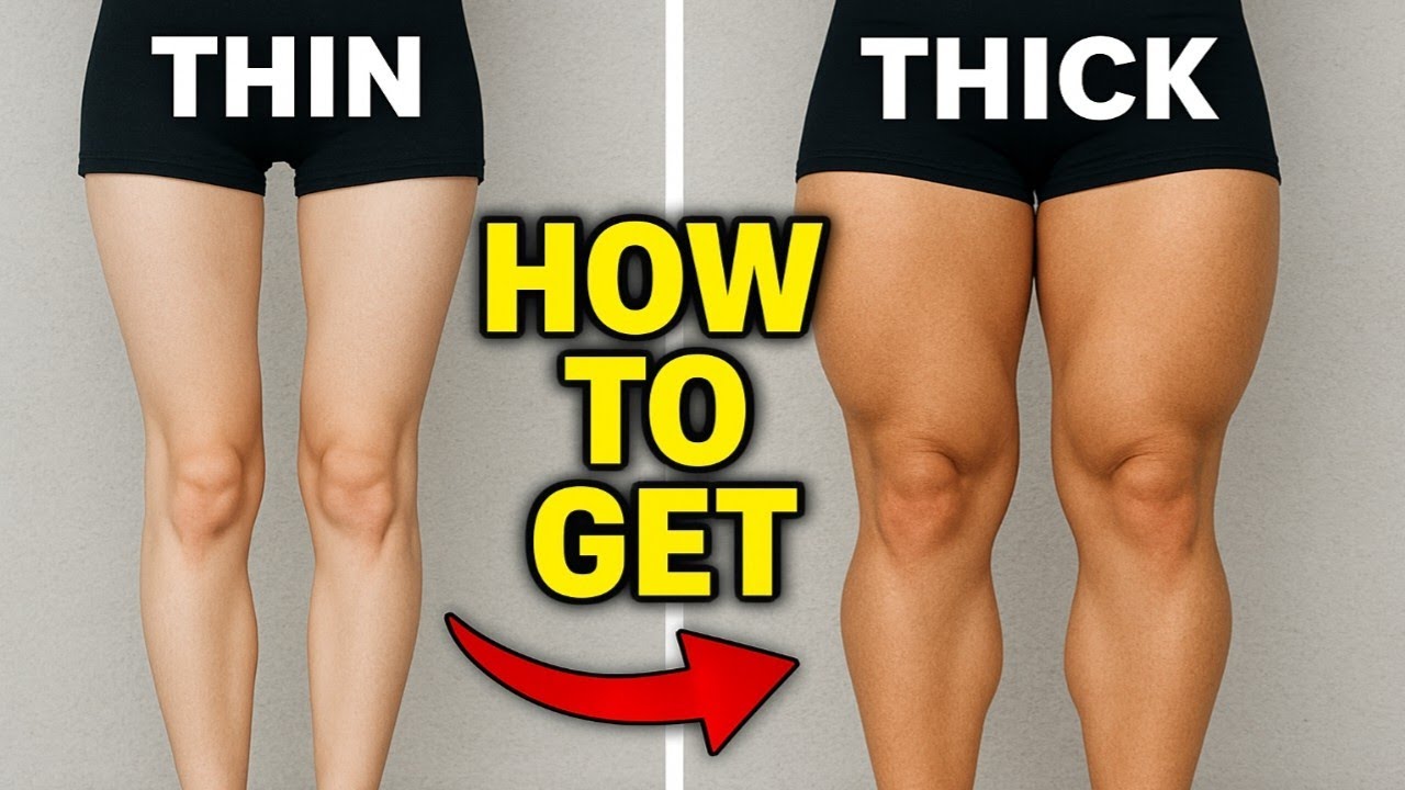 "How to Get Thick Legs Fast | Best Workout for Skinny People" 