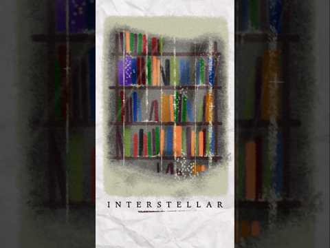 Animating my Favorite Christopher Nolan Movies 🎬 #christophernolan #interstellar #animation #shorts