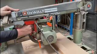 DEWALT Powershop Crosscut/Mitre saw Radial arm saw Pull saw