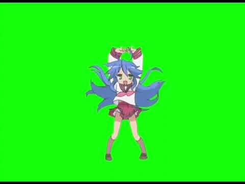 Konata green screen
