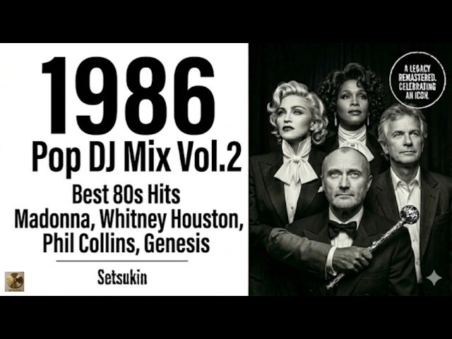 1986 Pop DJ Mix Vol.2 | Best 80s Hits | Madonna, Whitney Houston