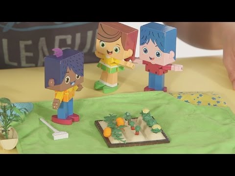 Поиграйка с Егором - Друзья Йоко и огород с урожаем овощей