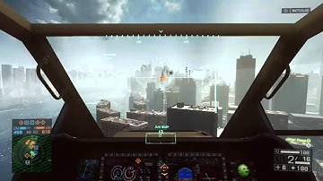 BF4 - Insane Attack Heli TV Missile Infantry Shot