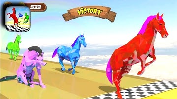Horse Race 3D🦄 Fun Race 😀 All Levels Gameplay 🎮