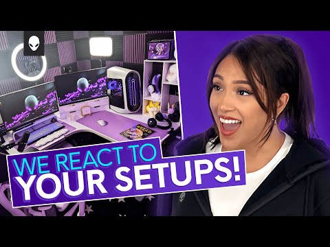 Reacting to Awesome Setups From the Alienware Community