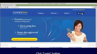 How To Log In To The Merchant Web Admin Interface