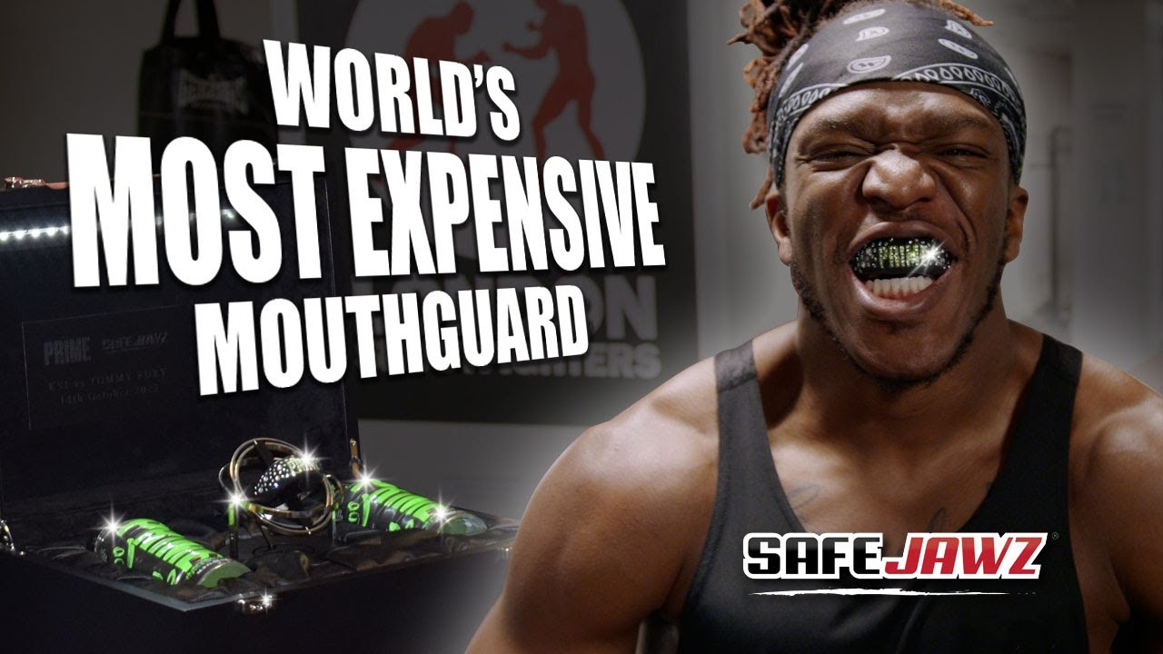 KSI Reacts to receiving the world's MOST EXPENSIVE mouthguard! YouTube