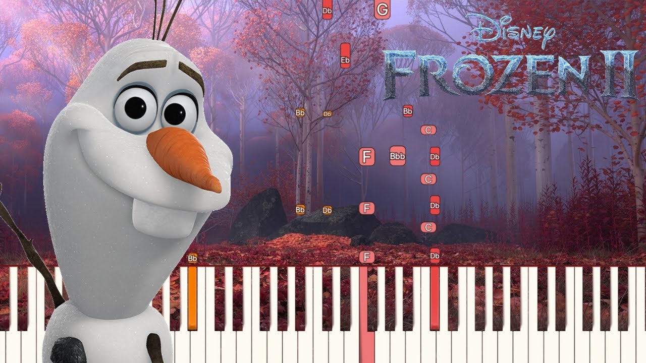 When I Am Older (Josh Gad) - Frozen 2 | Piano Tutorial (Synthesia)