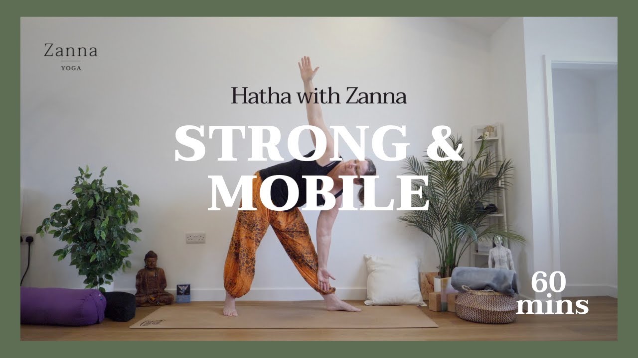 Hatha Yoga for Strength & Mobility | Steady 60-Minute Practice