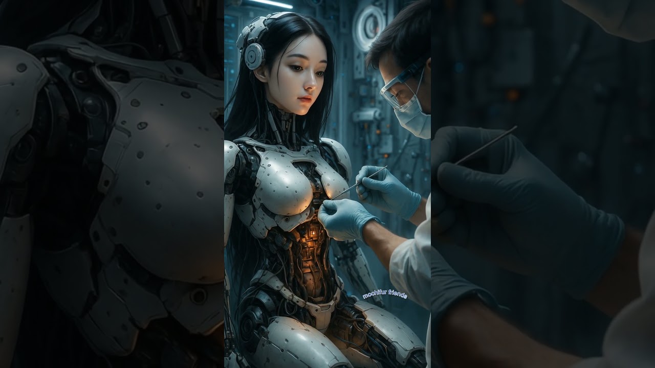 Robot Chest Circuit Repair in Action