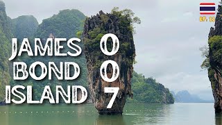 Stunning JAMES BOND ISLAND Tour from Phuket | Long Tail Boat | Mangrove Forest | THAILAND | Ep-11