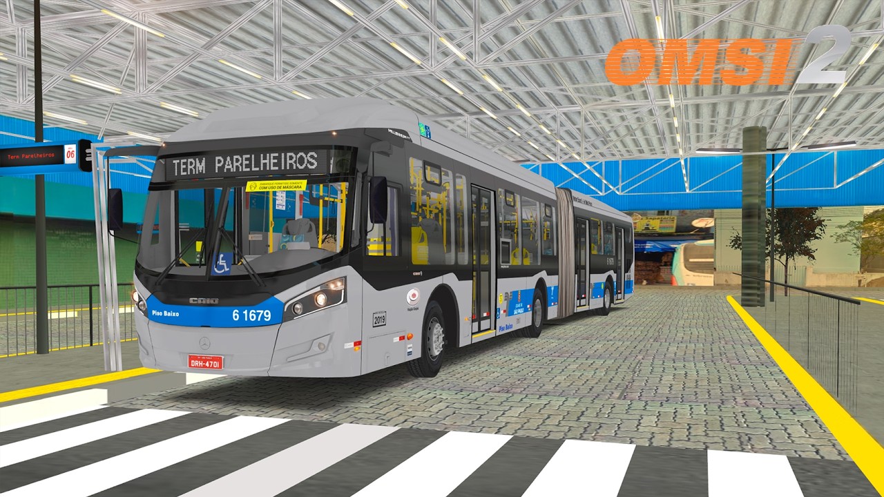 [OMSI 2] 695Y-21 Est. Autódromo → T. Parelheiros | Caio Millennium BRT II | SP-Extremo Parelheiros