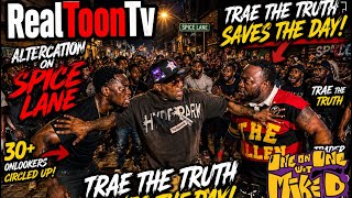 Trae The Truth saves RealToonTv from altercation W/ SKEE Taste about Z-Ro being dissed. 