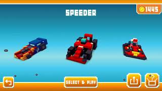 SPEEDER CAR RALLY - Blocky Highway Traffic Racing Android Gameplay screenshot 4